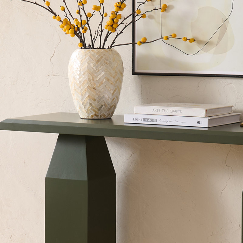 Console Table for Entryway, Sofa Table Behind Couch, Wooden Entry Table for Living Room, Hallway & Foyer, Caviar
