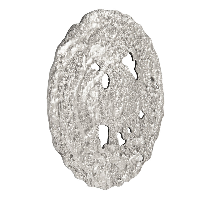 Molten Wall Décor, Silver