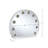 ACME Alma Accent Mirror, White Finish