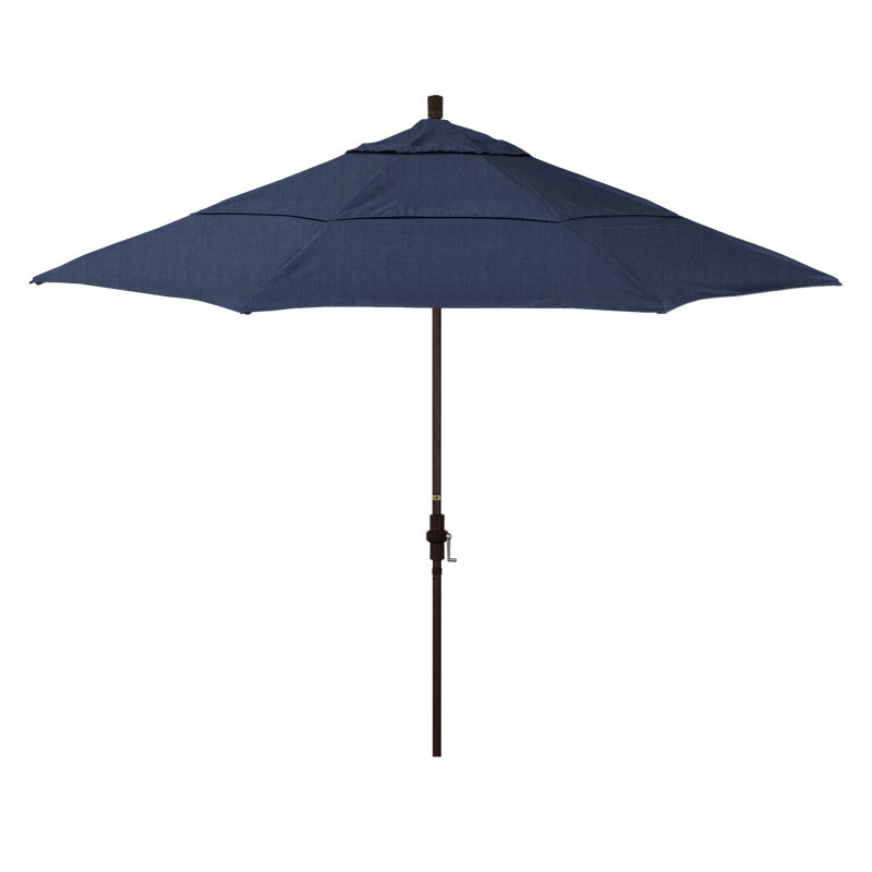 Parasol de marché Broadmeade octogonal Sunbrella, Spectre indigo Sunbrella®