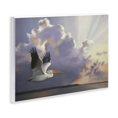 «Dawn Sunrise Pelican» par D. Rust