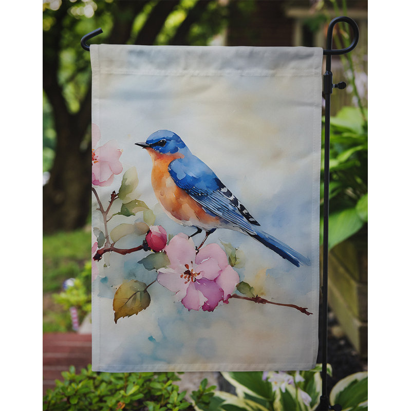 Drapeau de jardin en polyester double face H 15,5 po x l 11,25 po