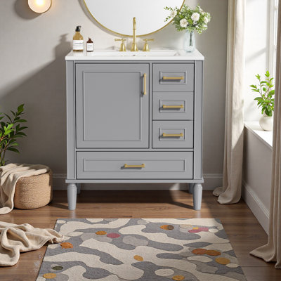 Ensemble de meuble-lavabo traditionnel 30 po