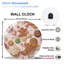 Horloge murale en verre 12 pi