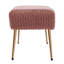 Banc rembourré en velours Aghvarth-1433399247