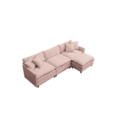 Upholstered Fabric Sectional