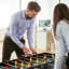 Table de jeu multi-plateau 49 po L 49 po Costway