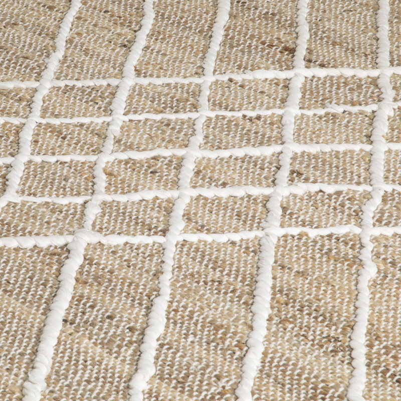 Minoru Striped Hand Woven Area Rug, Rectangle 120 x 180cm