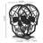 Halloween Skull Metal Standing Napkin Holder