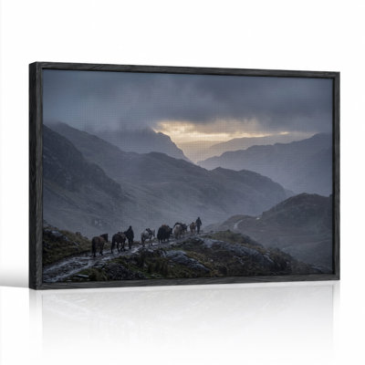 Art mural sur toile Misty