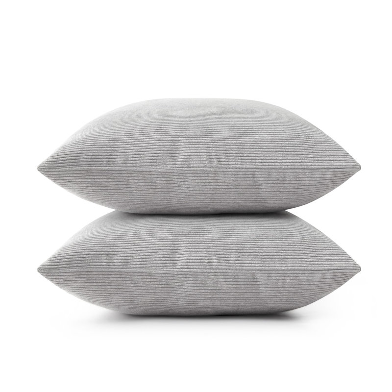 Dardel Velvet Scatter Cushion Cover, Silver