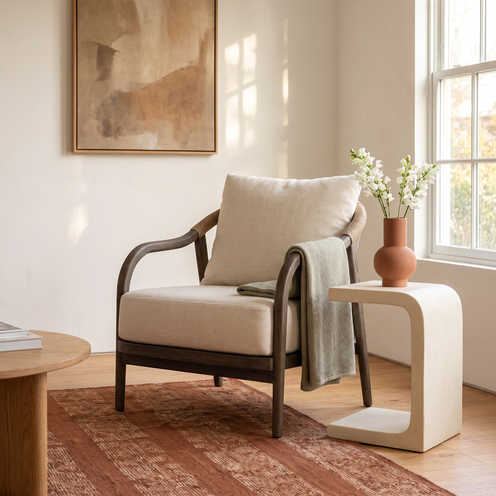 Combes Teak Armchair