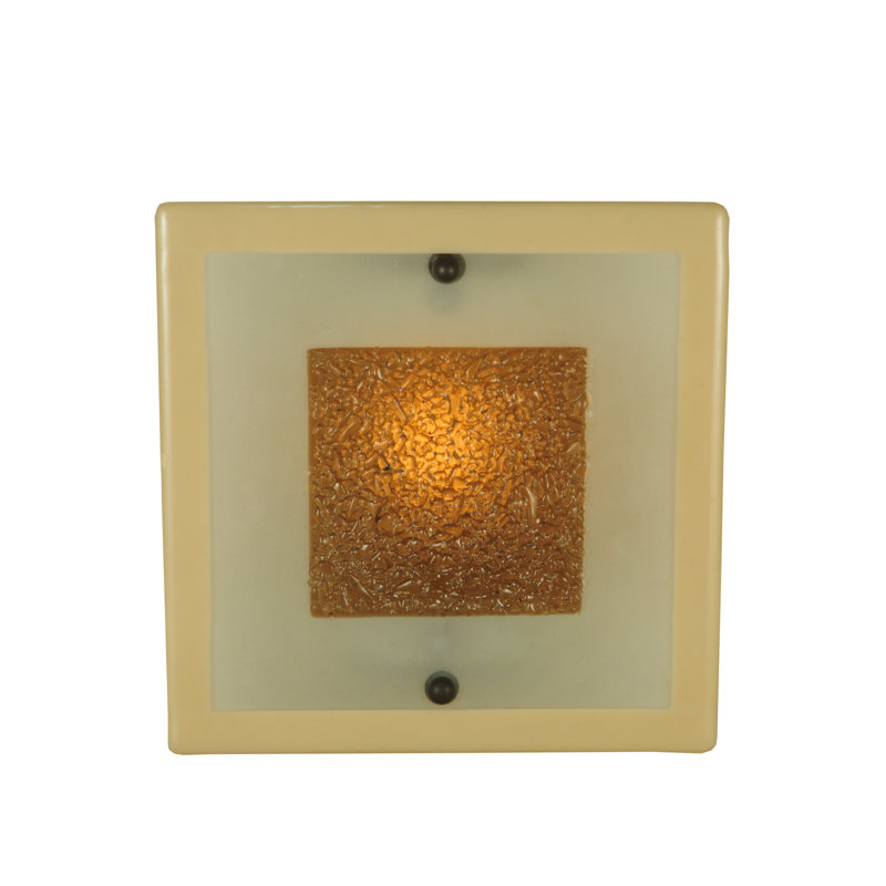 Metro Fusion Flush Mounted Sconce