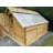 Sunhouse 8ft W x 12ft D Western Red Cedar Wood Storage Shed-1169819816