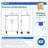 Ozark River Portable Sinks Premier 1D, Deep Stainless Sink Basin-Laminate Countertop-Maple Laminate Cabinet, Mobile Hot Water Handwashing Station with Water Tanks, NSF-Certified 110v Sink with Wheels-20870245