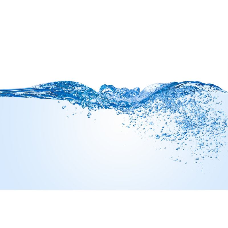 Water Splash - Wrapped Canvas Print, 20cm H x 30cm W x 3.8cm D