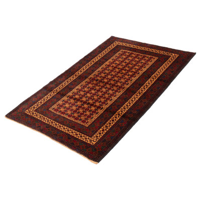 Teimani Beige Rug 4'1" x 6'9"