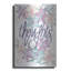  «Pensées extra floral» par Marlee Ash Calligraphy & Design, art mural en métal, 12 po x 16 po-1383288525