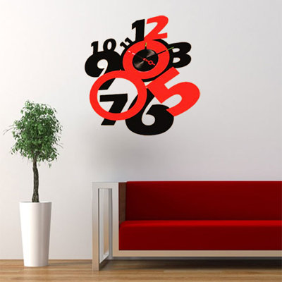 Horloge murale 3d diy Lesli