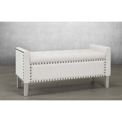 Banc en faux cuir storage Niles