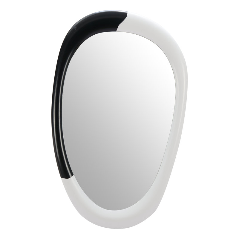 Miroir Muna blanc et noir