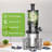 Cold Press Juicer – 6.5" Extra Large Feed Chute Fit Hands-free Electric Masticating Juicer Machine, 350w Slow Masticating Juicer Machine For Whole Fruit And Vegetables – Easy Cleanup & Assembly-116384281