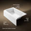 Avec 60 In. X 36 In. Alcove Bath, Left Drain-97760795-101380015