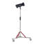 Support léger sur roulettes robuste avec roulettes - Base de trépied réglable en acier inoxydable pour éclairage de studio et supports suspendus (hauteur maximale: 10,5 pi)