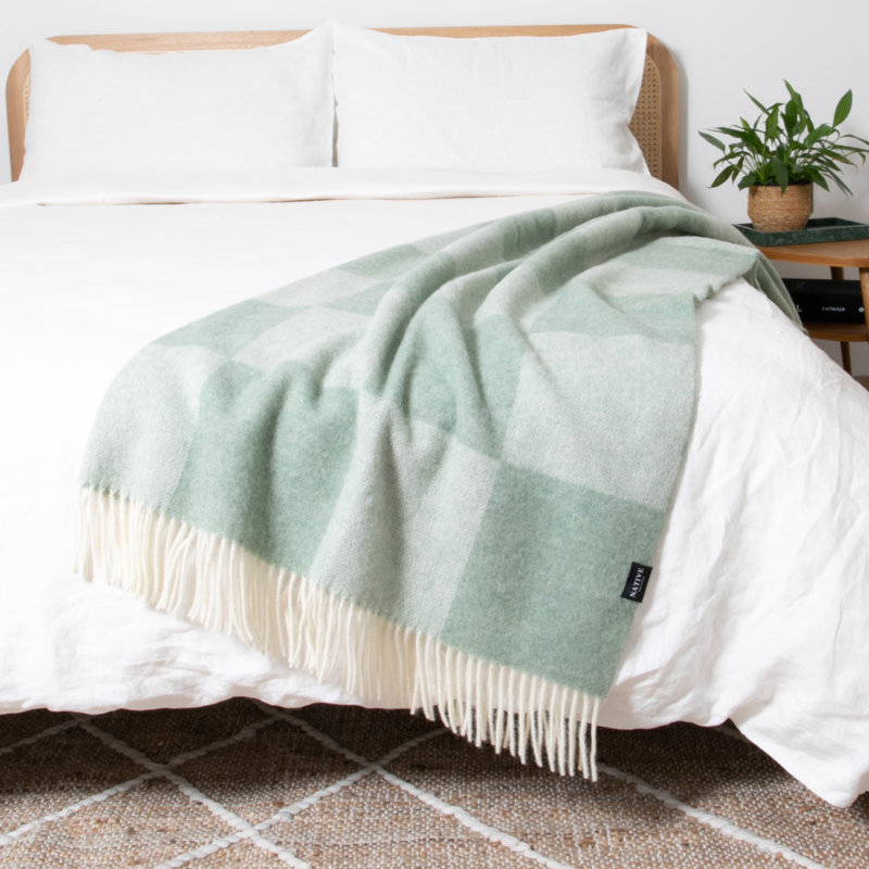 Throw Blanket, Green