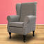 74cm Wide Tufted Wingback Chair-95847431