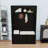 Chic Arched Mudroom Hall Tree with Adjustable Shelves and Hooks-932315385