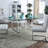 Jalayne Glass Top Dining Table