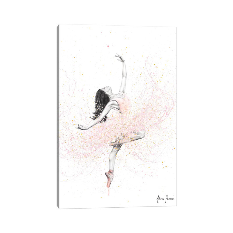 Spring Rose Dance by Ashvin Harrison - Wrapped Canvas Print, 101.6 cm H x 66.04 cm W x 1.91 cm D