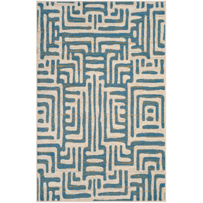 Tapis géométrique Allenby Performance