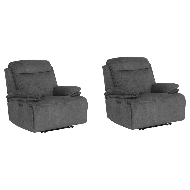 Aditya Power Zero Gravity Recliner Two Pack, Airy Midnight