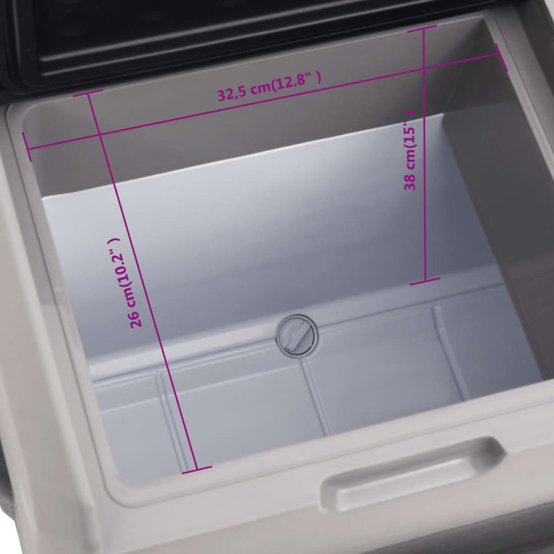 Asbey Dakota Fields 40L Ice Chest with wheels