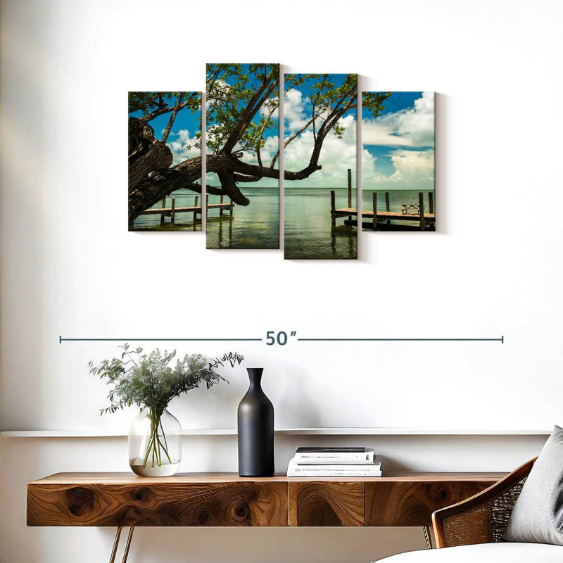 Mehar Key West Dock, H 22 po x l 36 po
