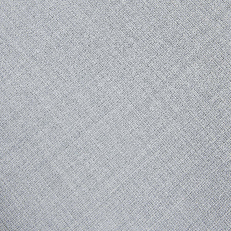 Fauteuil d'appoint avec garniture cloutée, Gris, Chêne de couleur chameau