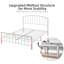 Lit plateforme 43,3 po Kesa-773116922