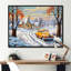 Car Charm in Winter - reproduction sur toile-1636259801-1674466814