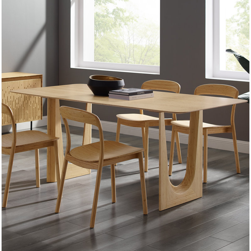 Ella 72" L Dining Table, Wheat