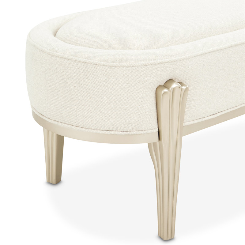 Camellia Field Caramel Bench