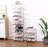 Stackable Shoe Rack For Entryway, Hallway, And Closet - Space-Saving Storage Solution For Shoes And Accessories