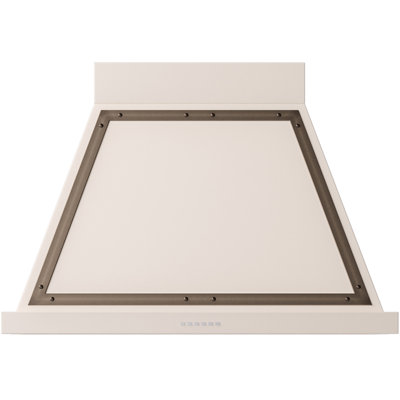 Hotte murale ILVE Nostalgie II Série Noblesse 36 pouces (blanc antique, garniture brunie)