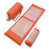Orange/White