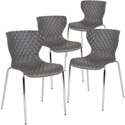 Lowell Contemporary Design Plastic Stack Chair