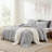 Lightweight Comforter Seersucker Summer Quilt Breathable Summer Blanket Cooling Comforter-109833604-109833606