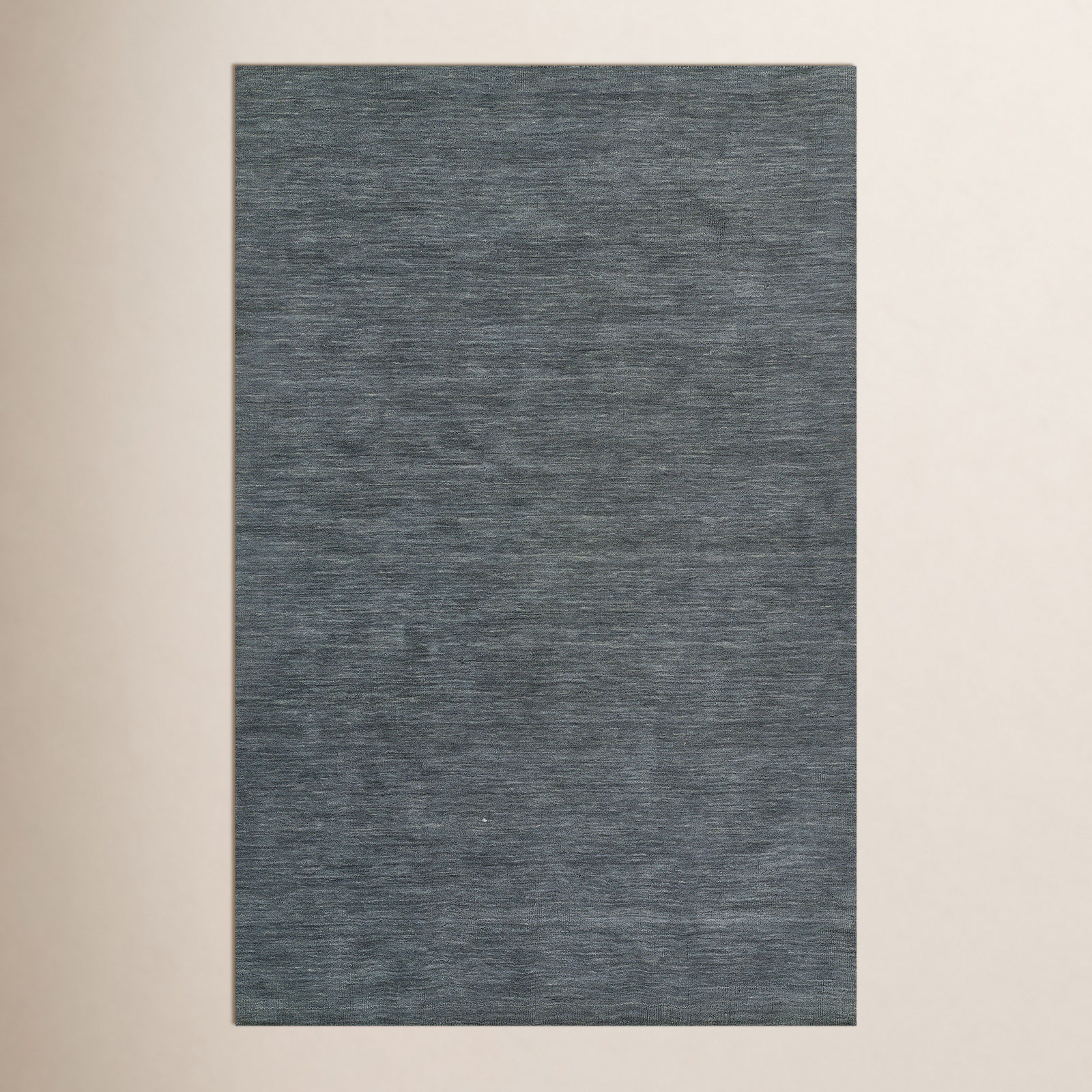 Althena Wool Blue Rug, Rectangle 8' x 10'