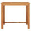 Ensemble de bar de patio 5 pièces Wildon Home® en bois massif d'acacia et de rotin de polyester-1806484791-1806484790