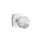 Select Round Knob with Square Rosette